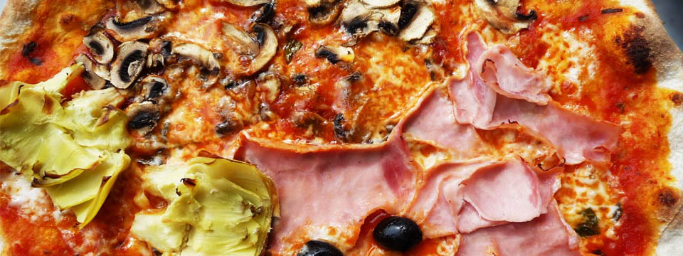 Pizza Quattro Stagioni Houtoven Recept